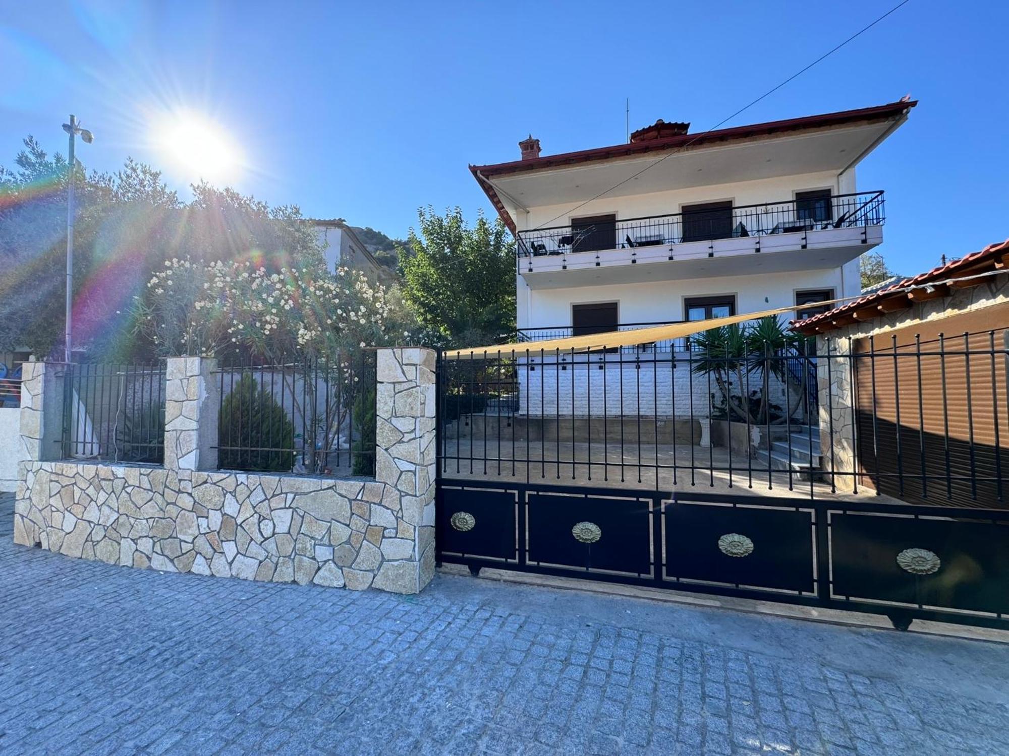 Stone House Under A Rock Kukos Apartment Sykia Chalkidikis Exterior foto